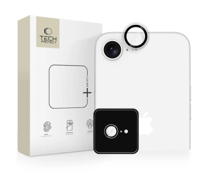 Szkło i folia ochronna TECH-PROTECT Camring Fit+ do iPhone 16E Clear